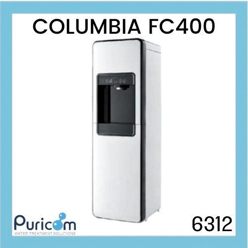 6312 Floor dispenser w filters FC400 WHITE