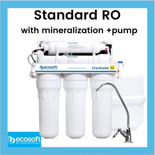 Standard RO with pump by Ecosoft