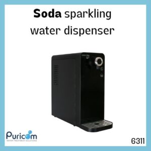 PURICOM COLUMBIA COUNTERTOP SODA WATER DISPENSER CSH FOR SPARKLING WATER